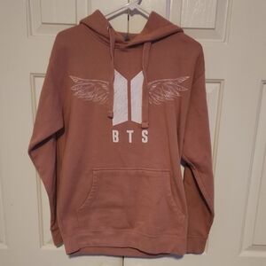 BTS Logo Hoodie in Pink
